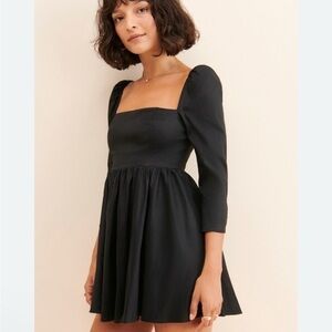 Maison Amory Party Girl Taffeta Dress Black Size Large